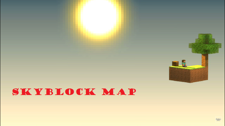 minecraft 1.12.2 skyblock map
